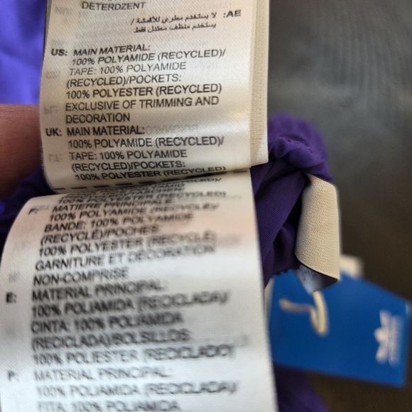 Adidas Originals Men's Sprinter Shorts - Energy Ink Purple  2XL - IM9415 New - Picture 5 of 8